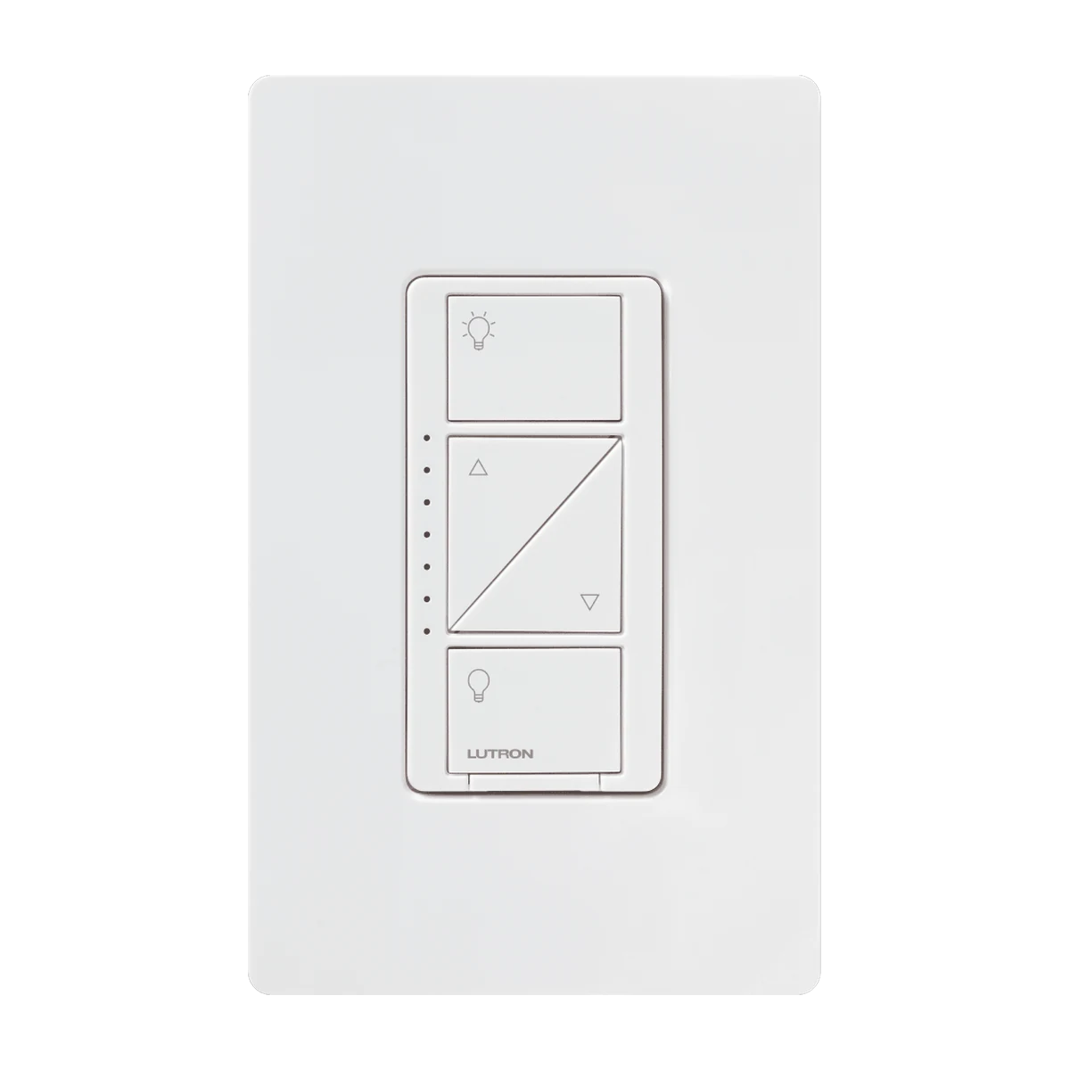 Lutron Caséta smart dimmer with wallplate